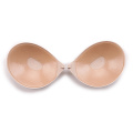 Sutiã de silicone invisível Woman Push Up Sutiã sem alças invisível push up